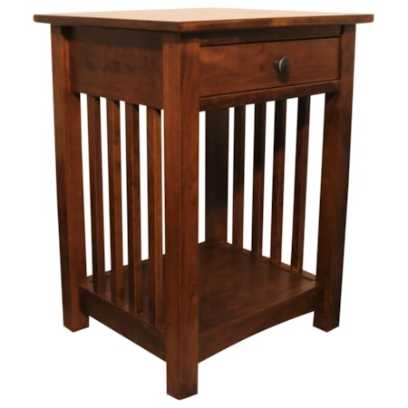 Mission 1-Drawer Nightstand