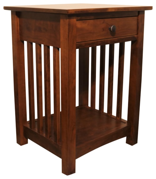 Mission 1-Drawer Nightstand