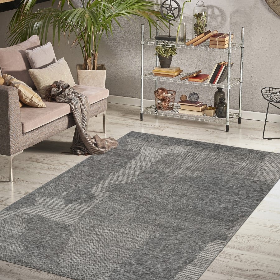 Rug Dark Gray 9 x 12