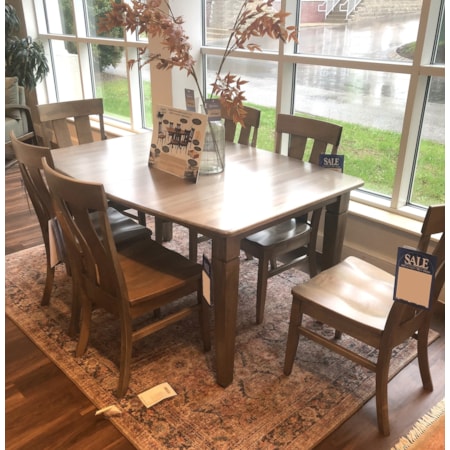 Dining Table & Six Chairs