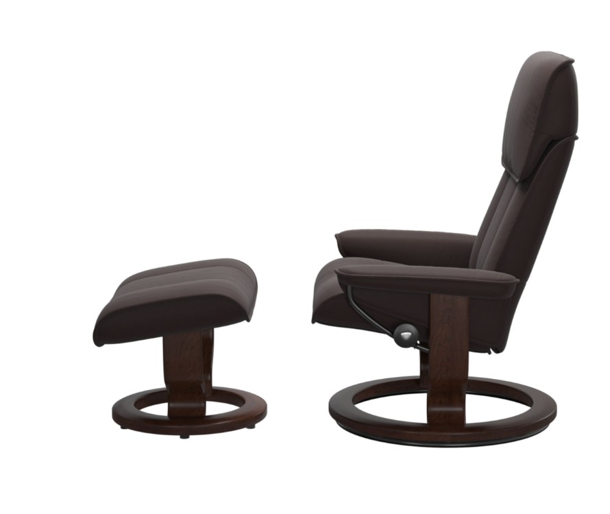 CHAIR &amp; OTTOMAN