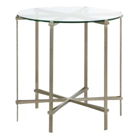 ROUND SIDE TABLE  *CLARISSA*