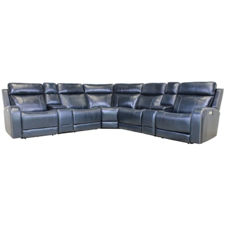 Sectional Triple Power 7PC with Audio