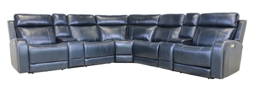 Sectional Triple Power 7PC with Multimedia Audio