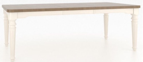 68" Dining Table with Leaf
