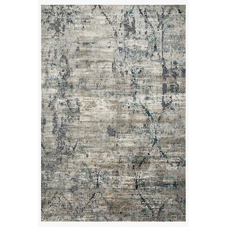Taupe Blue 2 x 12 Rug