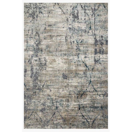 Taupe Blue 2 x 12 Rug