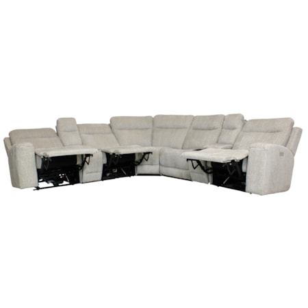 Power Reclining Sectional