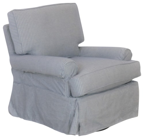 Sophie Slip Swivel Chair
