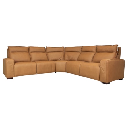 Reclining Leather Sectional
