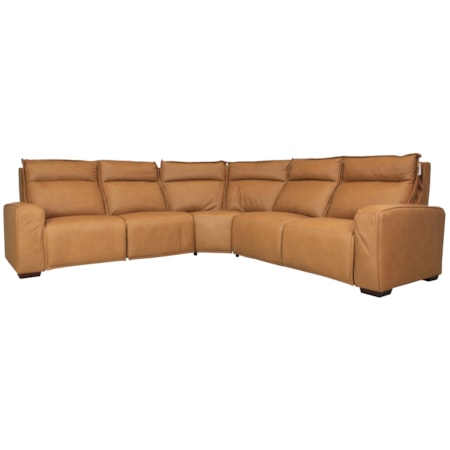 Reclining Leather Sectional