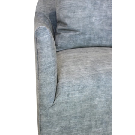 Swivel Slipcover Chair