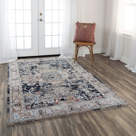 Dark Gray 8 x 10 Rug