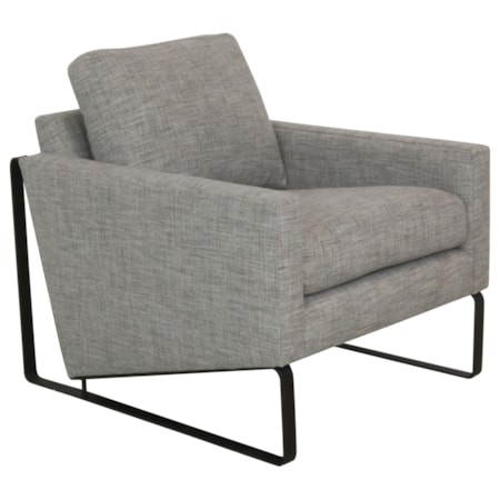 Dobie Metal Lounge Chair