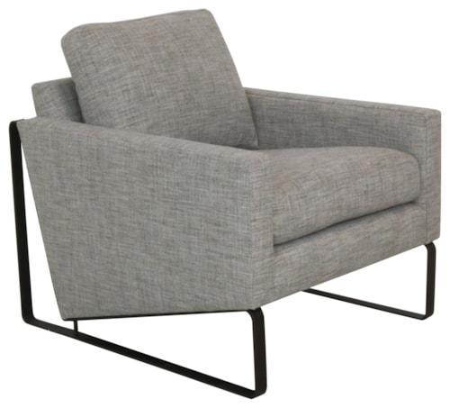 Dobie Metal Lounge Chair