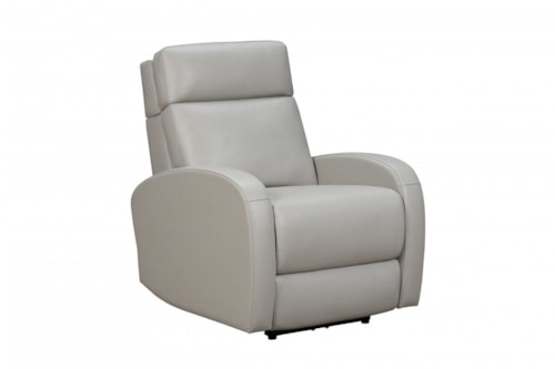 Contemporary Power Recliner with Adjustable Power Headrest