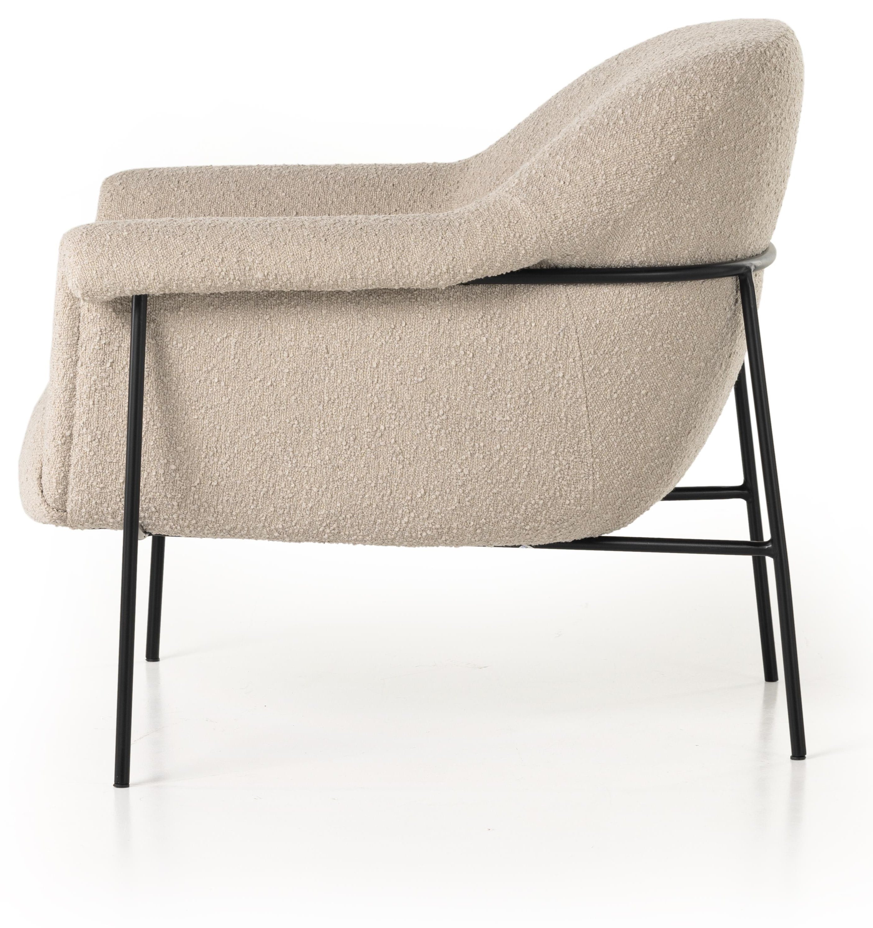 Boucle Accent Chair