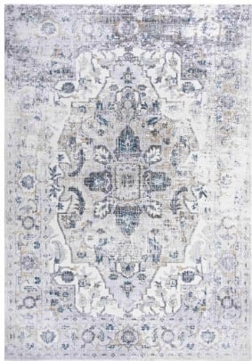Cable Gray 7 x 9 Rug