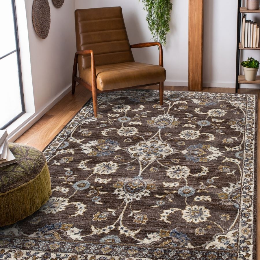 BROWN RUG 7'10"X10'2"