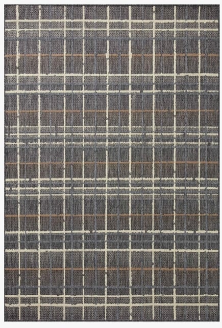 Charcoal Multi 8 x 10 Rug