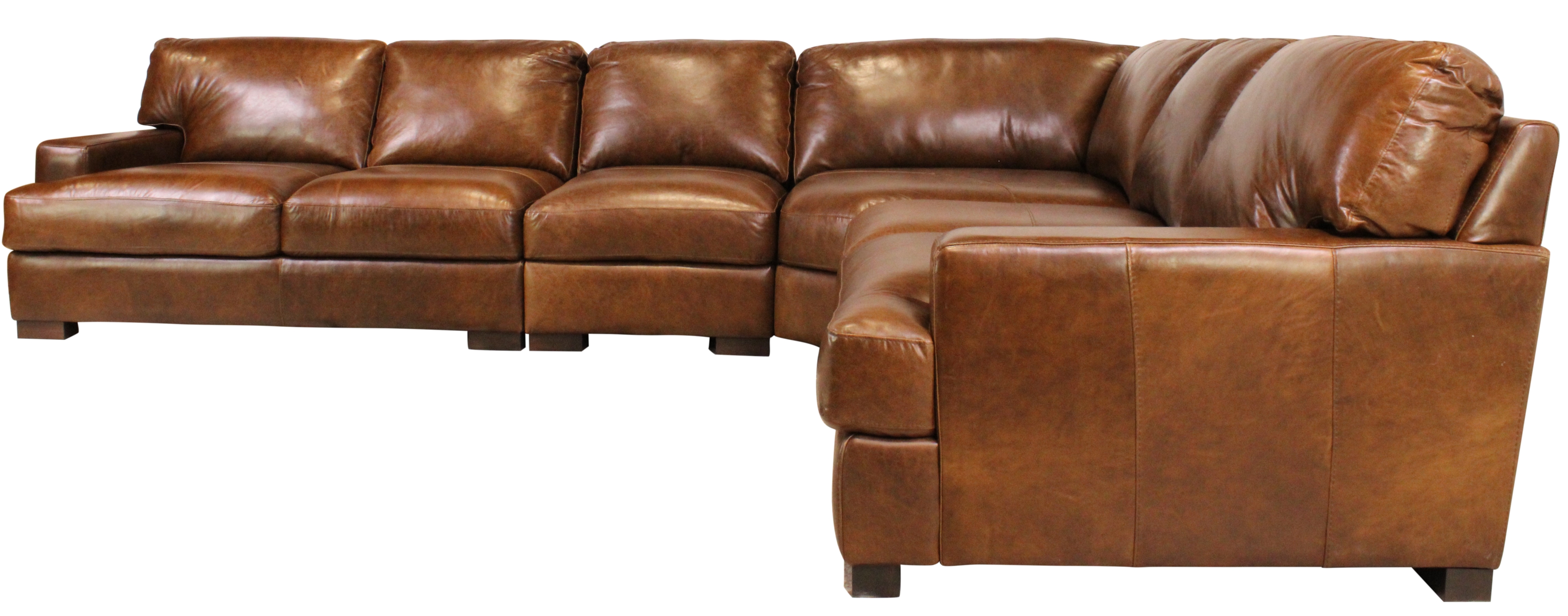Italian Leather Sectional