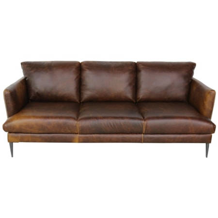 Italian Leather Sofa