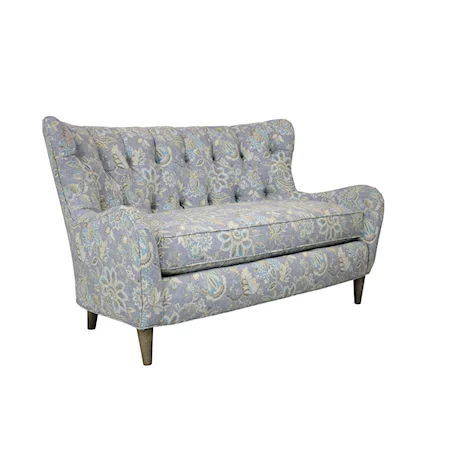 Houlihan Settee with Tufted Back