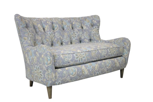 Houlihan Settee with Tufted Back