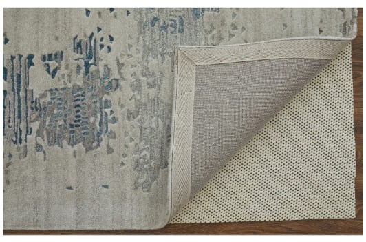 Zarah Beige Blue 9 x 12 Feizy Rugs