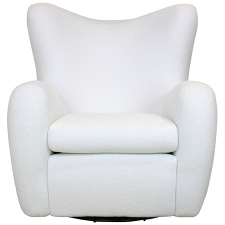 Silvi Fabric Swivel Chair
