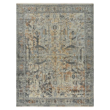 Rug Blue 9 x 12