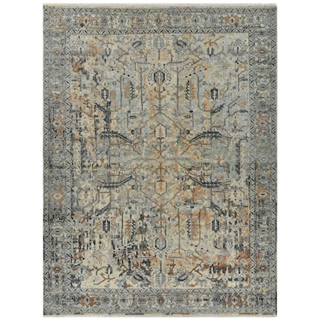 Rug Blue 9 x 12