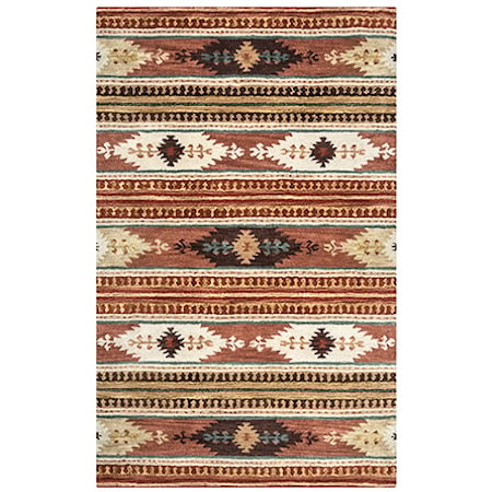 Brown Gold 8 x 10 Rug