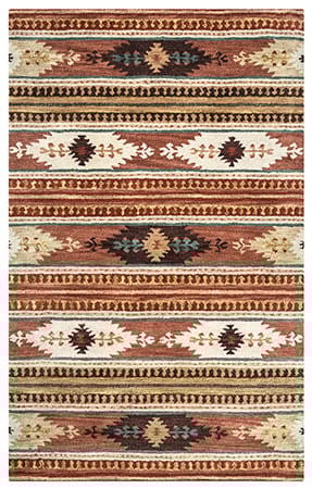 Brown Gold 8 x 10 Rug