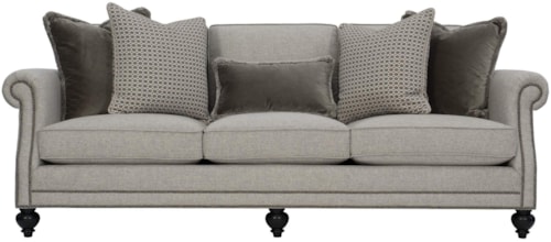 Elegant and Traditional Living Room Sofa with High End Furniture Style