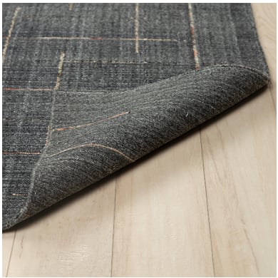 Charcoal Gray 8 x 11 Rug