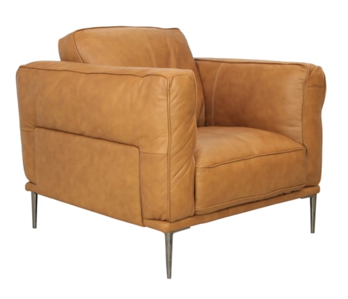 Chair with Metal Legs