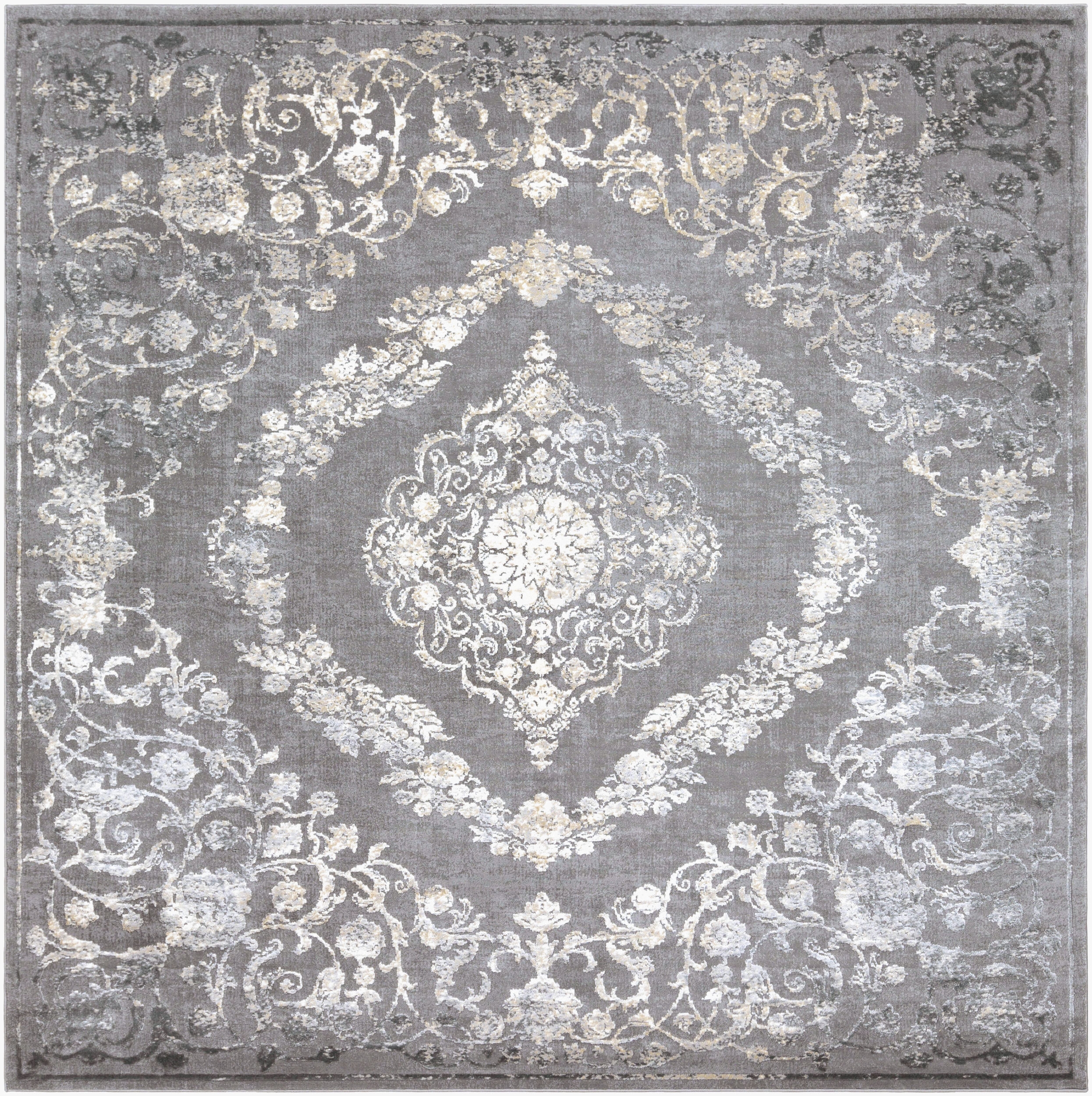 Charcoal, Beige 7'10"X10'3" RUG