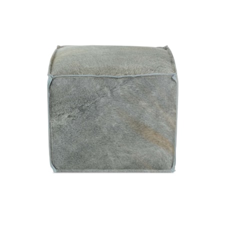 Zuri Leather Ottoman