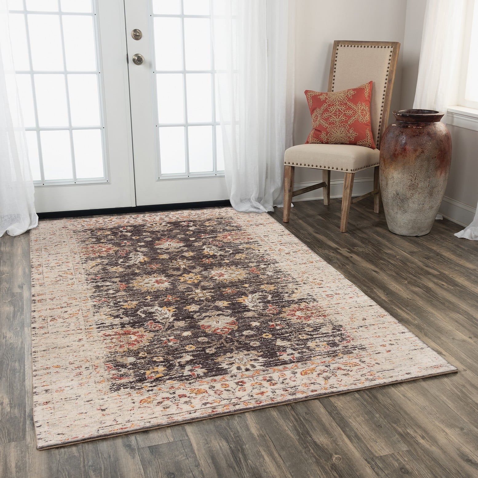 Brown 9 x 12 Rug