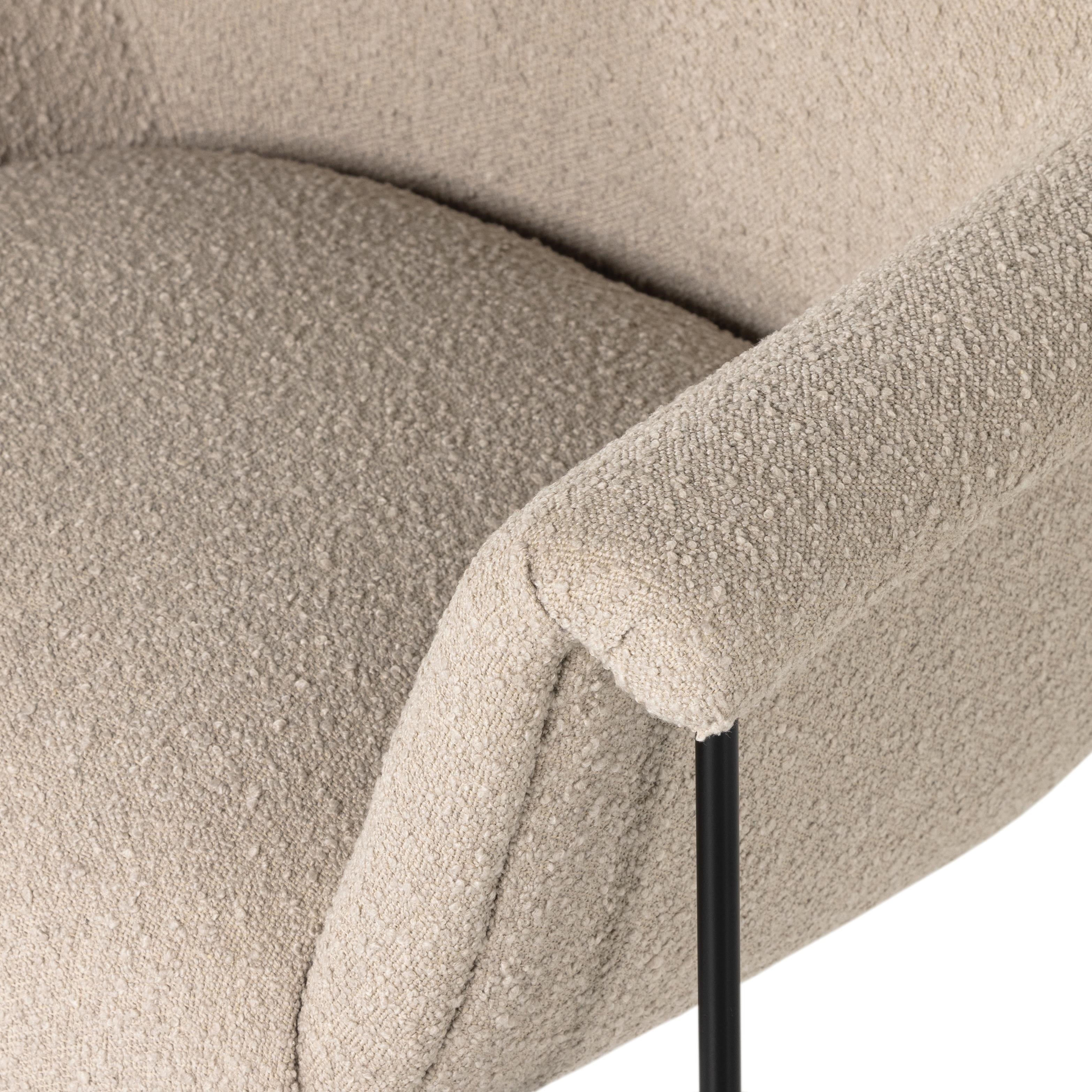 Boucle Accent Chair