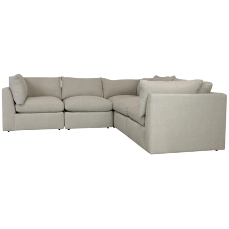 5PC SECTIONAL *ZANDER DEEP*