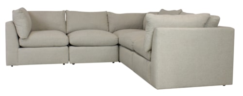5PC SECTIONAL *ZANDER DEEP*