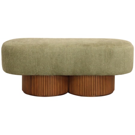 Oval Ottoman