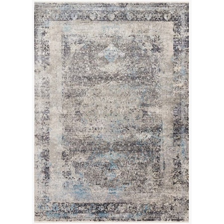 Charcoal Sky 7 x 10 Rug