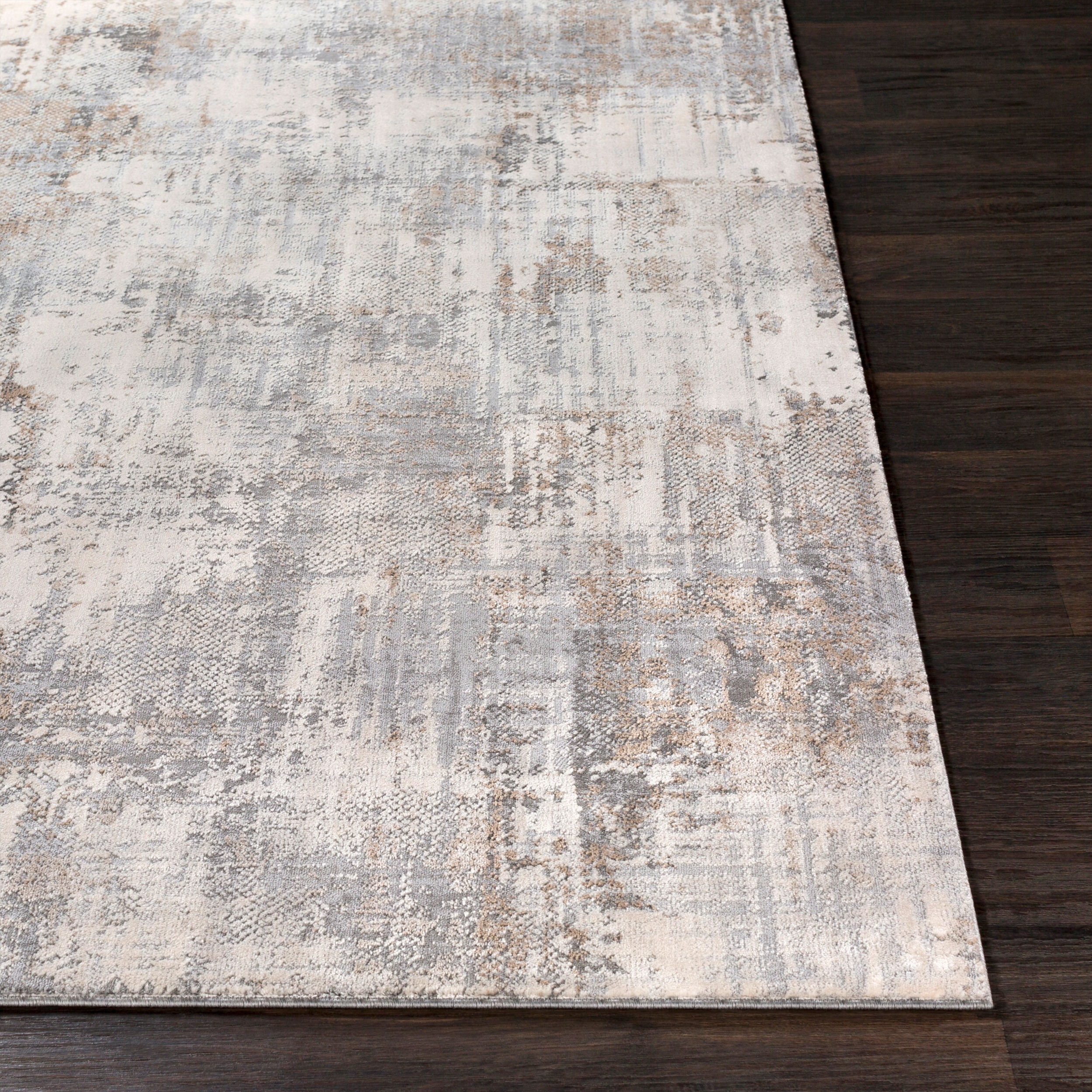 Light Gray, Taupe 7'10"X10'2" Rug