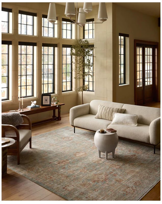 AQua Terracotta 4 x 6 Rug