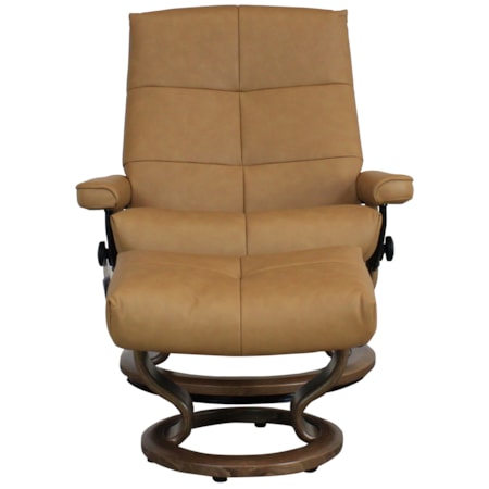 CHAIR WITH STOOL