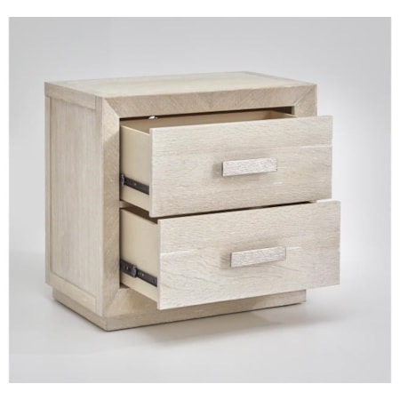 Drawer Nightstand with Power