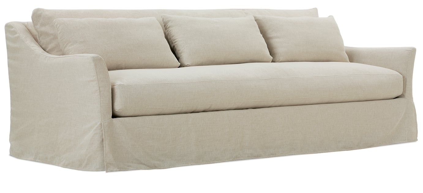 98" Slip Covered Sofa